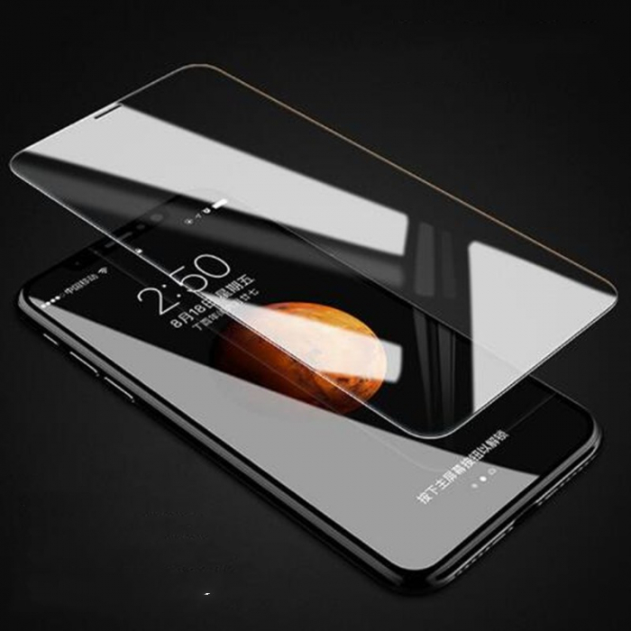 Folie de Sticla Securizata pentru Apple iPhone 15, Flippy, Vizibilitate HD, Protectie Completa 9D, Transparent [5]