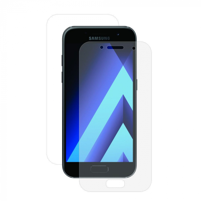 Folie Plastic Samsung Galaxy A3 2017 Fata-Spate Transparent [1]