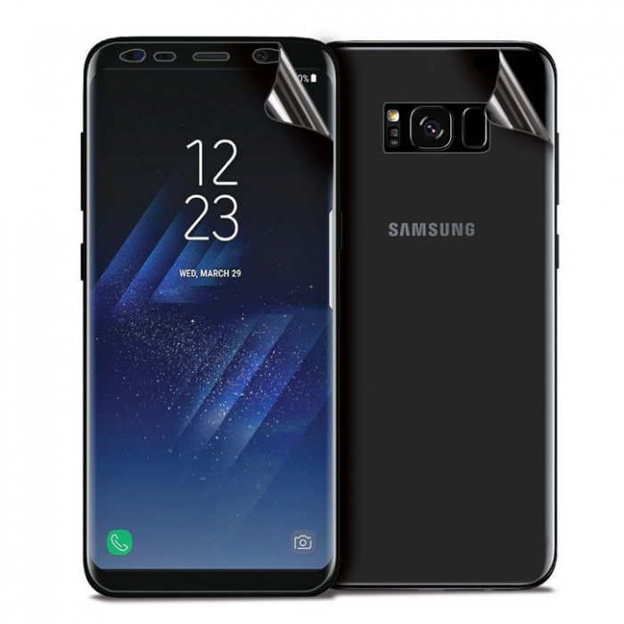 Folie Plastic Samsung Galaxy S8 Fata-Spate Transparent [1]