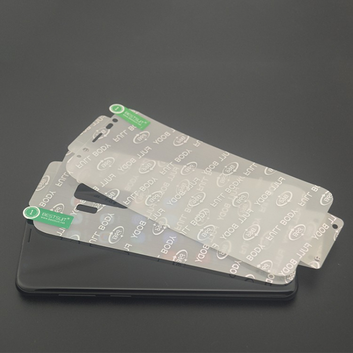 Folie Plastic Samsung Galaxy S9 BestSuit Full Body Film 360 Fata-Spate Transparent [5]