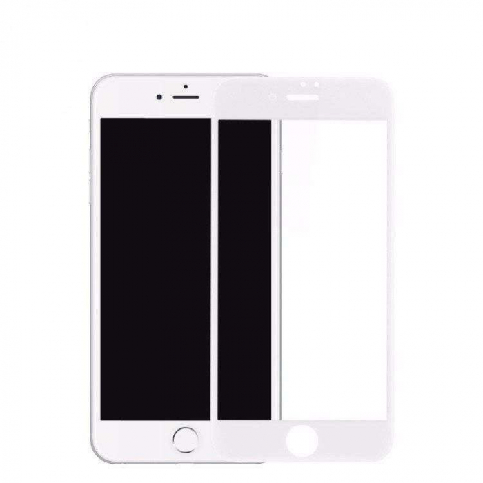 Folie Sticla Apple iPhone 6 Plus Flippy® 4D/5D Alb [6]