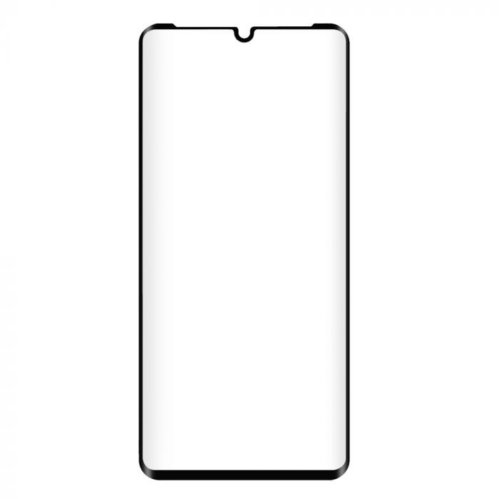 Folie Sticla Curbata, compatibila cu Huawei P30 Pro Full Face Negru, Flippy [5]