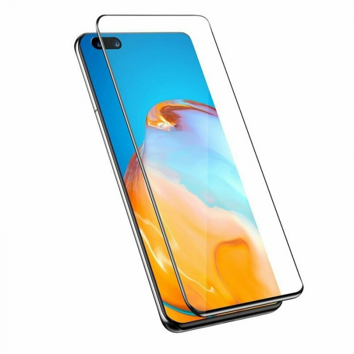 Folie Sticla Curbata, compatibila cu Huawei P40 Pro, Flippy [10]