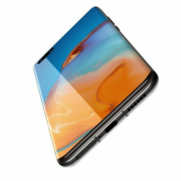 Folie Sticla Curbata, compatibila cu Huawei P40 Pro, Flippy [9]