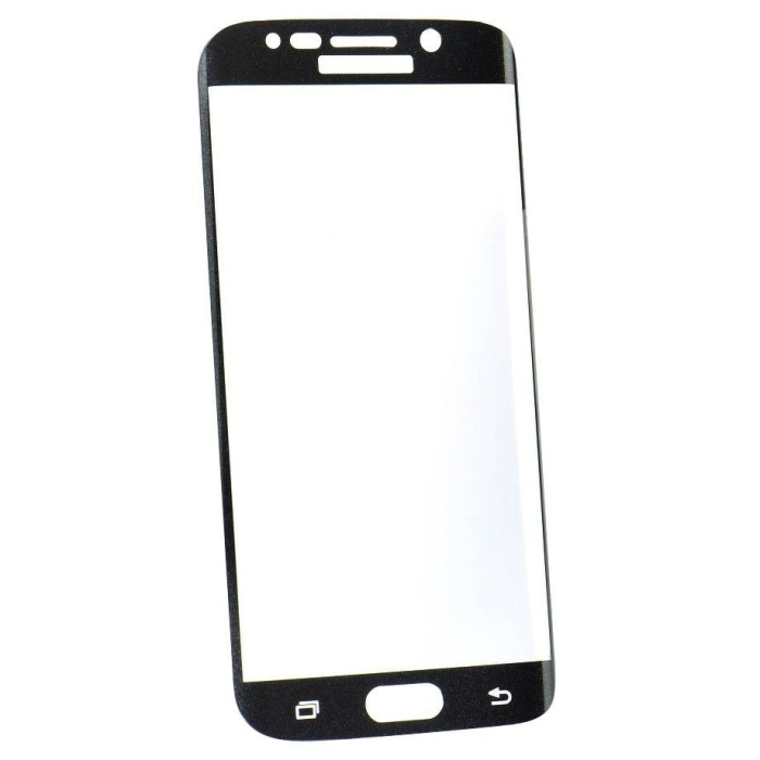 Folie Sticla Curbata Samsung Galaxy S7 Edge Full Face Negru [3]