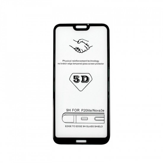 Folie Sticla Curbata Samsung Galaxy S8 Plus Full Glue 4D/5D Negru [1]