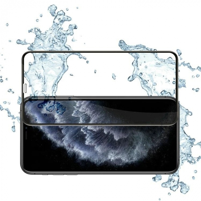 Folie Sticla curbata securizata Flippy compatibila cu Xiaomi Note 10 Lite Full Glue Negru [7]