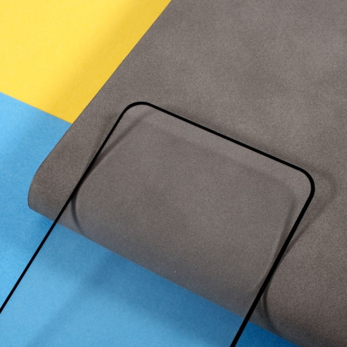 Folie Sticla curbata securizata Flippy compatibila cu Xiaomi Note 10 Lite Full Glue Negru [4]