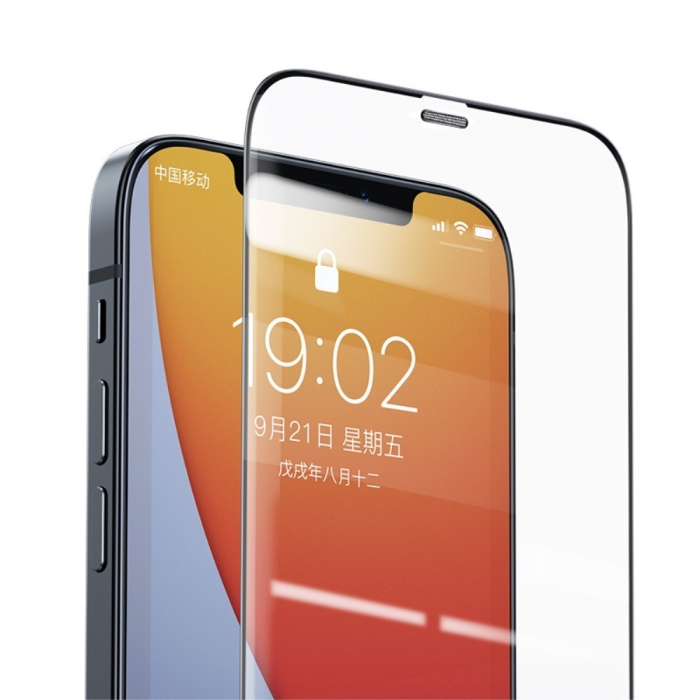 Folie Sticla Flippy® compatibila cu Huawei P Smart 2021 111D Negru [4]