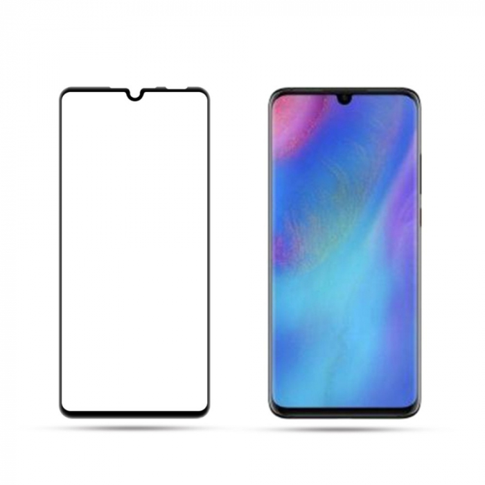 Folie Sticla Flippy® compatibila cu Huawei P30 Lite 111D Negru [3]