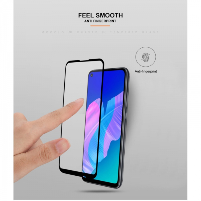 Folie Sticla Flippy® compatibila cu Huawei Y7P 2020 111D Negru [16]