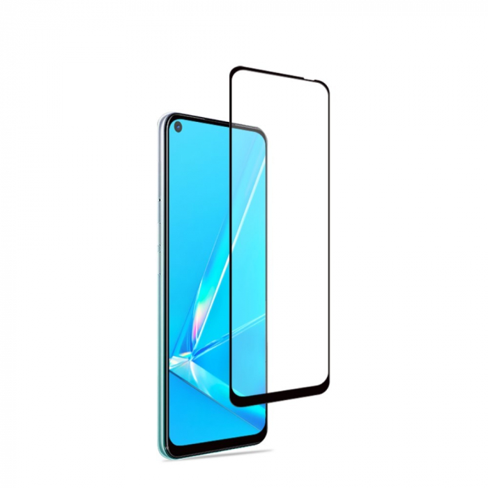 Folie Sticla Flippy® compatibila cu Oppo A9 2020 111D Negru [6]
