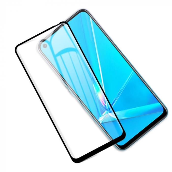 Folie Sticla Flippy® compatibila cu Oppo A9 2020 111D Negru [9]