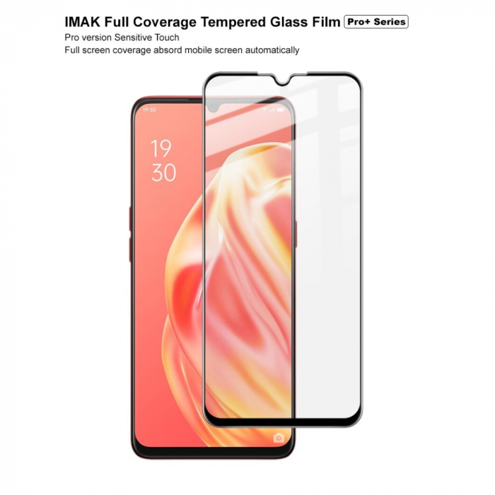 Folie Sticla Flippy® compatibila cu Oppo A91 111D Negru [9]