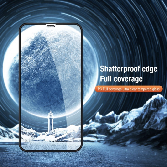 Folie Sticla Flippy® compatibila cu Oppo Reno 5 Lite 111D Negru [3]