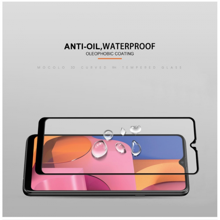 Folie Sticla Flippy® compatibila cu Samsung A20S 111D Negru [6]
