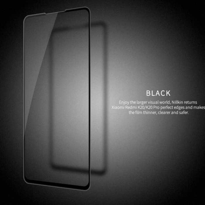 Folie Sticla Flippy® compatibila cu Xiaomi Mi 9T / Mit 9T Pro 111D Negru [9]