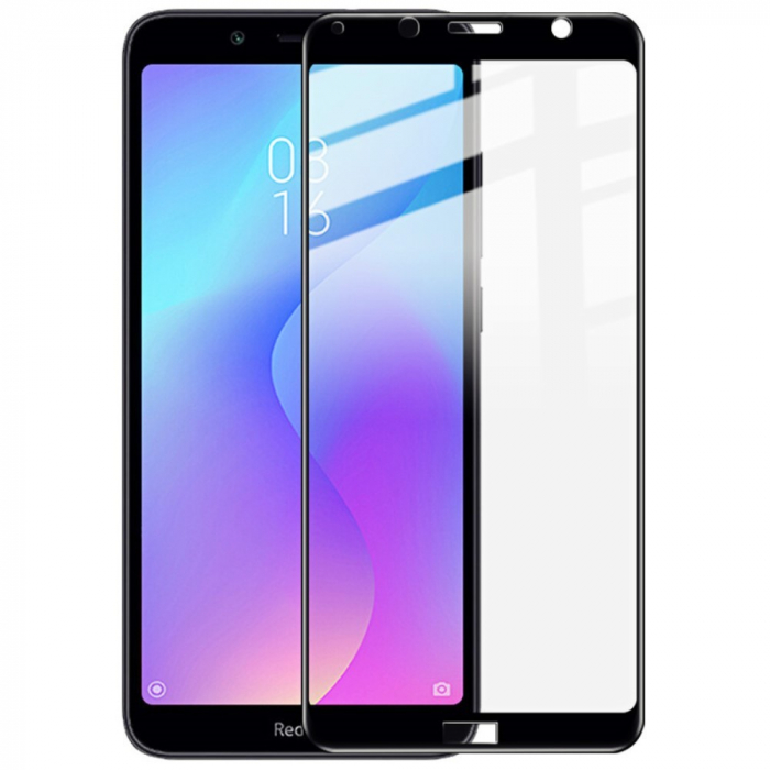 Folie Sticla Flippy® compatibila cu Xiaomi Redmi 7A 111D Negru [1]