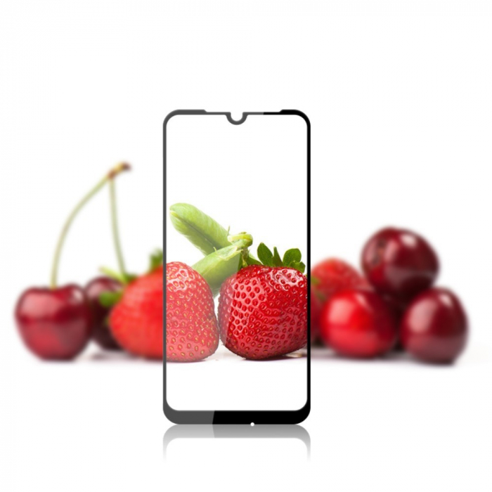 Folie Sticla Flippy® compatibila cu Xiaomi Redmi 8 111D Negru [7]