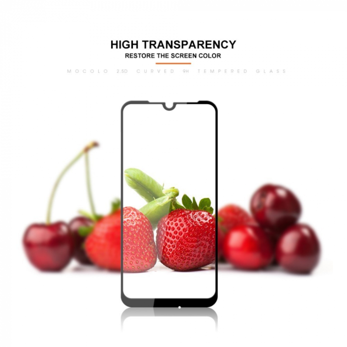 Folie Sticla Flippy® compatibila cu Xiaomi Redmi 8 111D Negru [17]