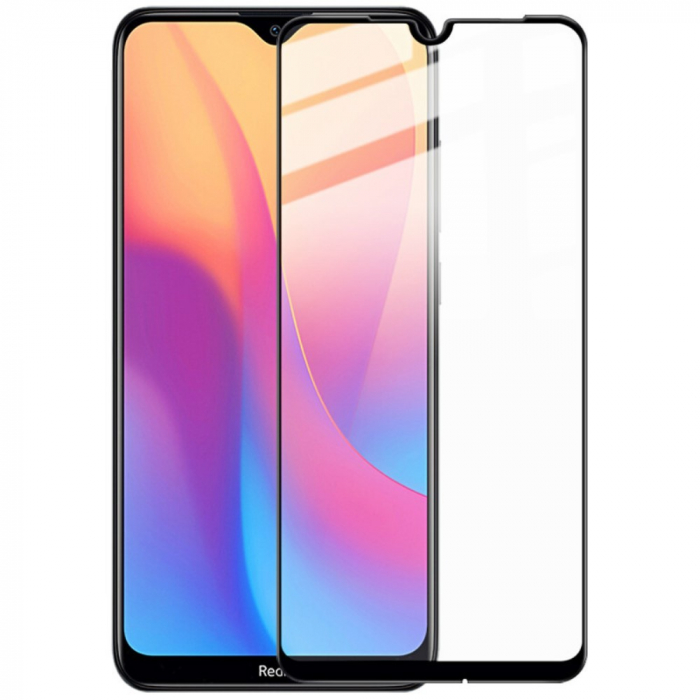 Folie Sticla Flippy® compatibila cu Xiaomi Redmi 8A 111D Negru [9]