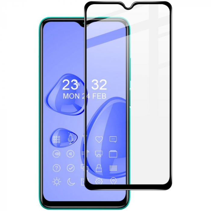 Folie Sticla Flippy® compatibila cu Xiaomi Redmi 9 111D Negru [7]