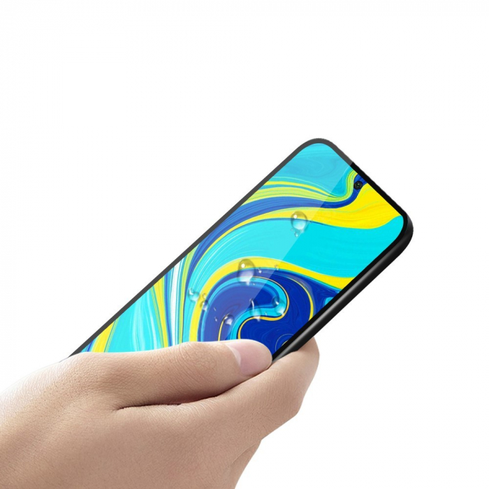 Folie Sticla Flippy® compatibila cu Xiaomi Redmi 9 111D Negru [5]