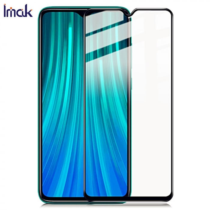 Folie Sticla Flippy® compatibila cu Xiaomi Redmi Note 8 Pro 111D Negru [4]