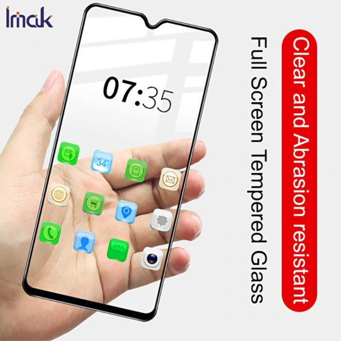 Folie Sticla Flippy® compatibila cu Xiaomi Redmi Note 8 Pro 111D Negru [3]