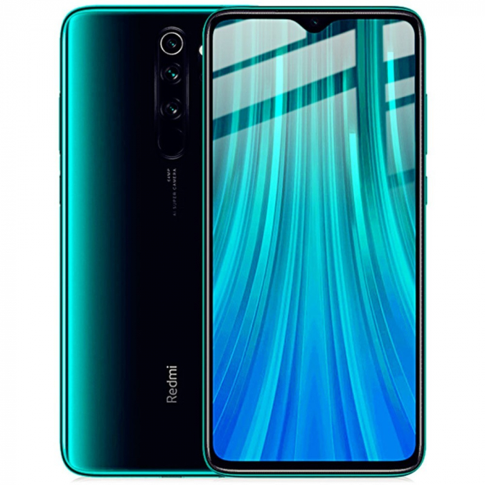Folie Sticla Flippy® compatibila cu Xiaomi Redmi Note 8 Pro 111D Negru [8]