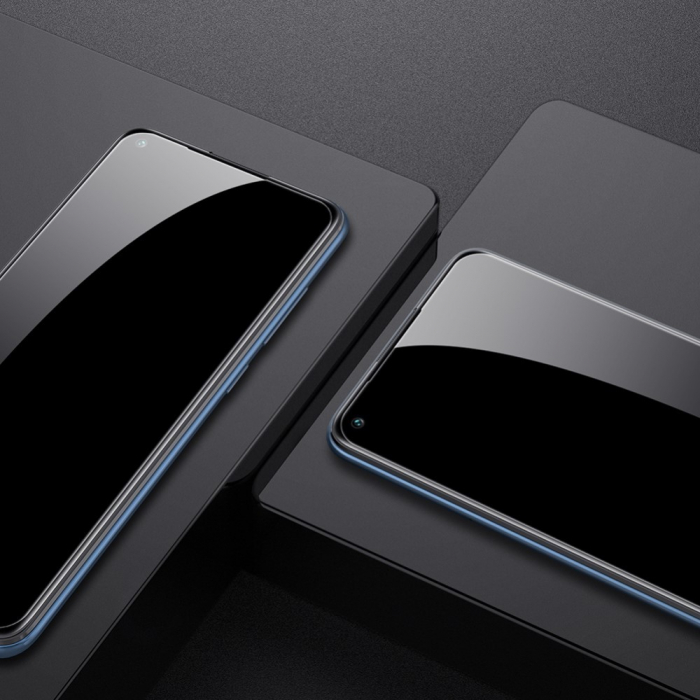 Folie Sticla Flippy® compatibila cu Xiaomi Redmi Note 9 111D Negru [11]