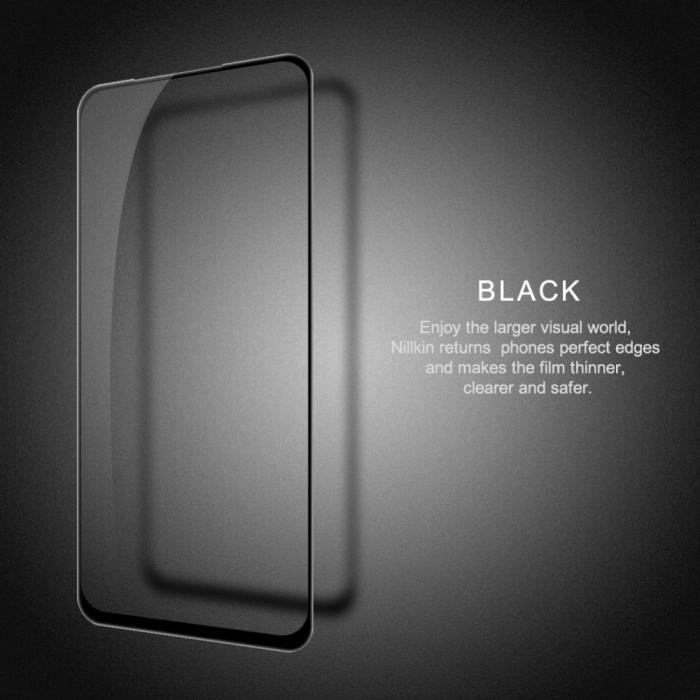 Folie Sticla Flippy® compatibila cu Xiaomi Redmi Note 9 111D Negru [23]