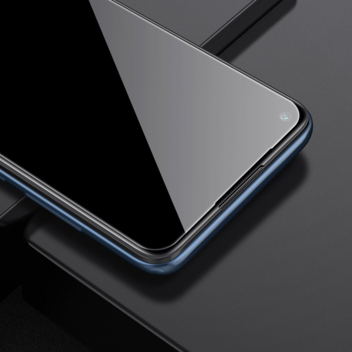 Folie Sticla Flippy® compatibila cu Xiaomi Redmi Note 9 111D Negru [10]