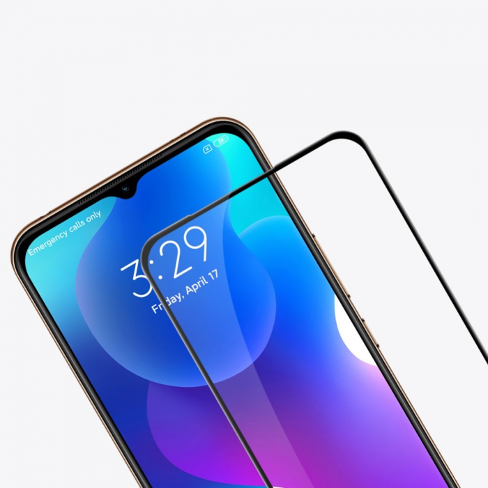 Folie Sticla Flippy® compatibila cu Xiaomi Redmi Note 9 111D Negru [17]