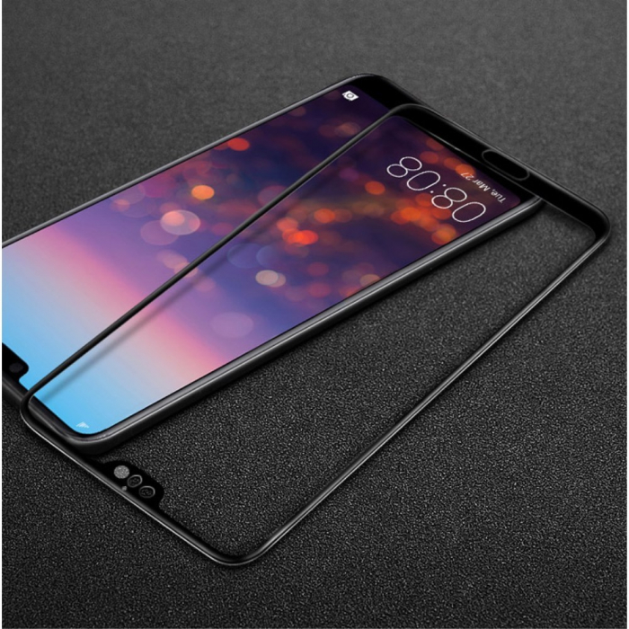Folie Sticla Flippy® pentru Huawei P20 111D Negru [11]