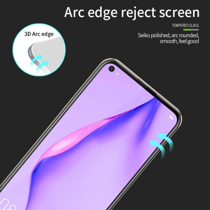 Folie Sticla Flippy® pentru Huawei P40 Lite 111D Negru [12]