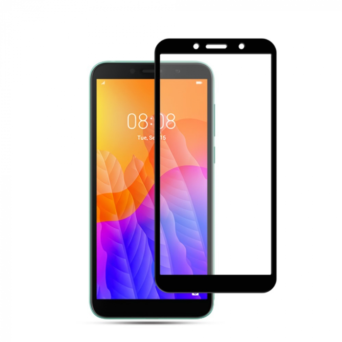Folie Sticla Flippy® pentru Huawei Y5P 2020 111D Negru [2]