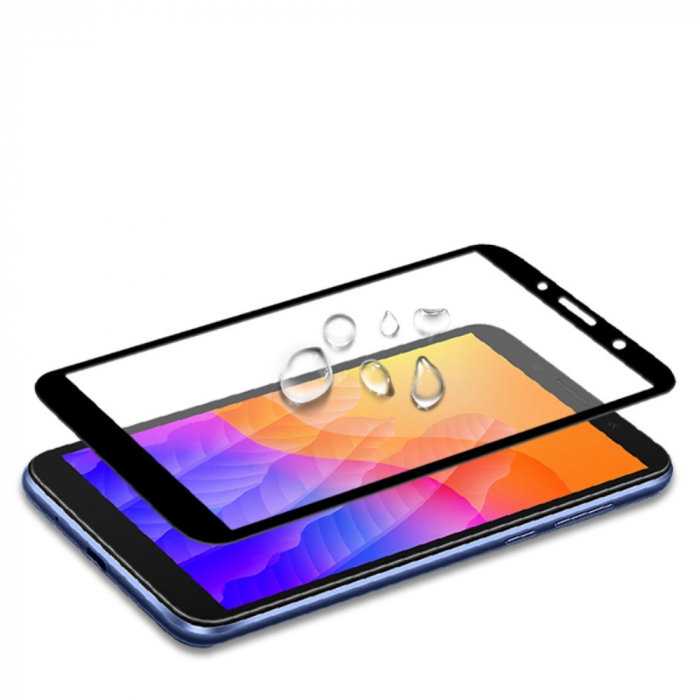 Folie Sticla Flippy® pentru Huawei Y5P 2020 111D Negru [6]