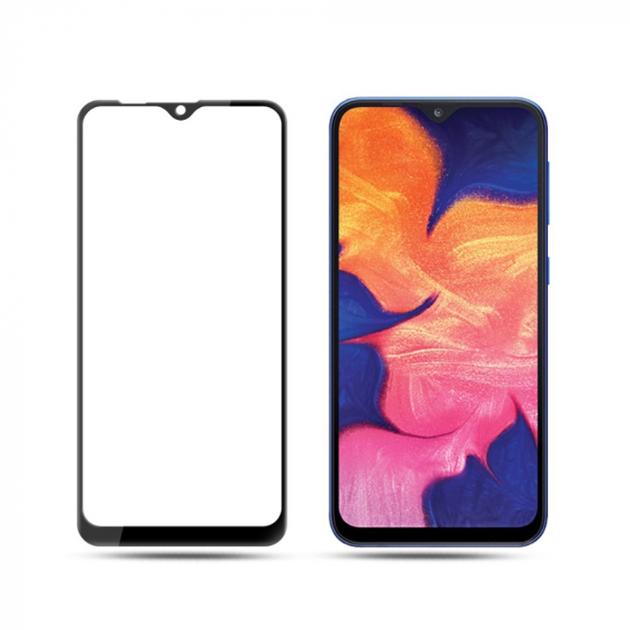 Folie Sticla Flippy® pentru Samsung A10 111D Negru [3]