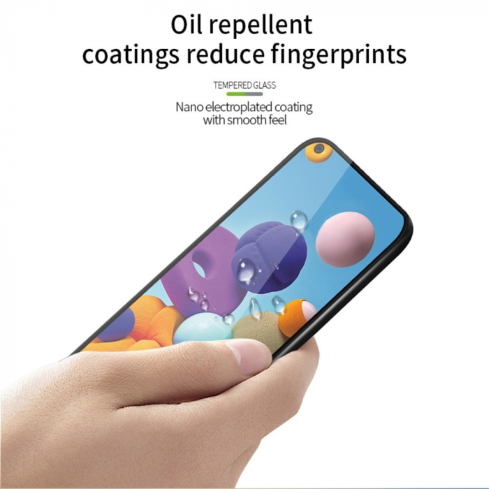 Folie Sticla Flippy® pentru Samsung A21S 111D Negru [7]
