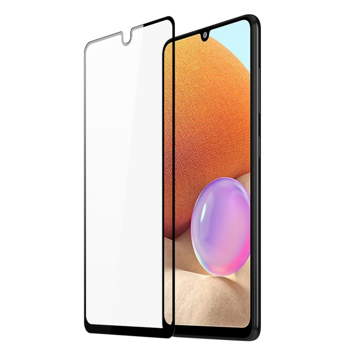 Folie Sticla Flippy® pentru Samsung A32 4G 111D Negru [10]