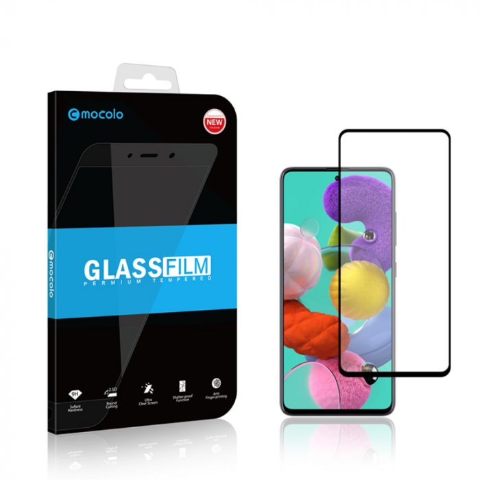 Folie Sticla Flippy® pentru Samsung A32 4G 111D Negru [9]