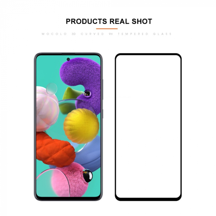 Folie Sticla Flippy® pentru Samsung A32 4G 111D Negru [23]