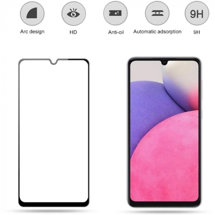 Folie Sticla Flippy pentru Samsung A33 5G 111D Negru [5]