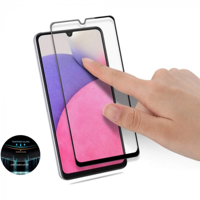 Folie Sticla Flippy pentru Samsung A33 5G 111D Negru [3]