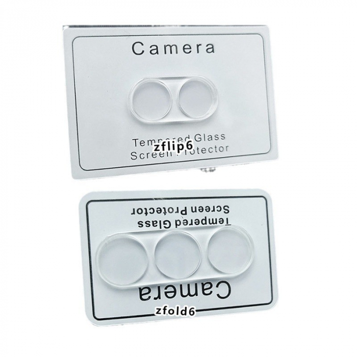 Folie Sticla pentru Camera, Flippy, Compatibila cu Samsung Galaxy Z Flip 6, 3D, Transparent [1]
