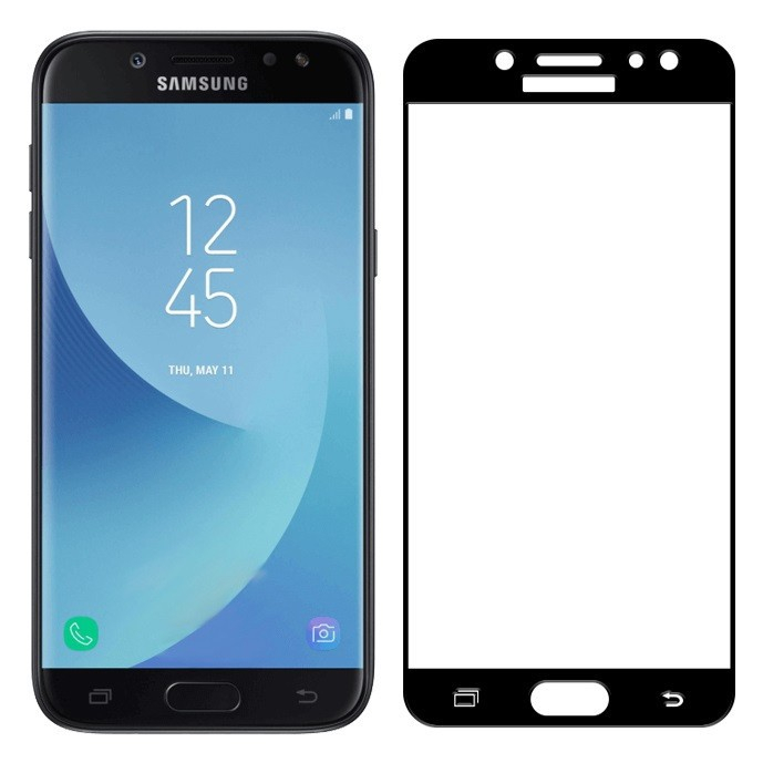 Folie Sticla Samsung Galaxy J7 2017 Full Face Negru [4]