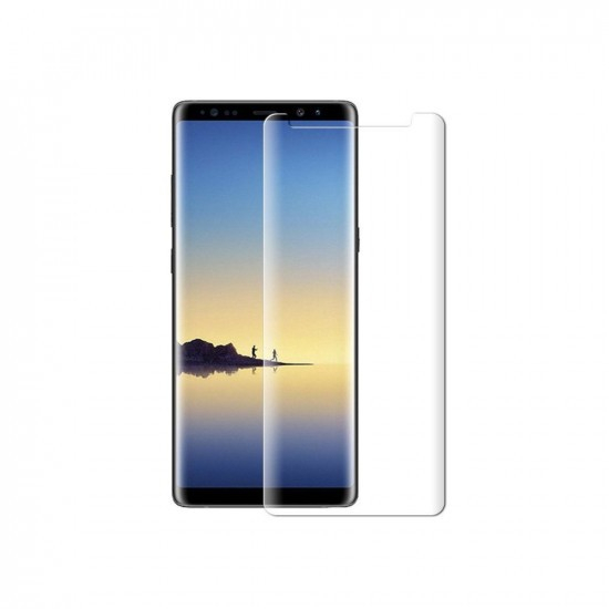 Folie Sticla Samsung Galaxy Note 9 Full Glue Nano Water Transparent [3]