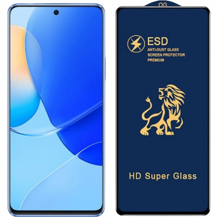 Folie Sticla securizata electrostatica Flippy pentru Samsung A04S, Sticla ESD, Top Glass, Anti-static, Negru [1]