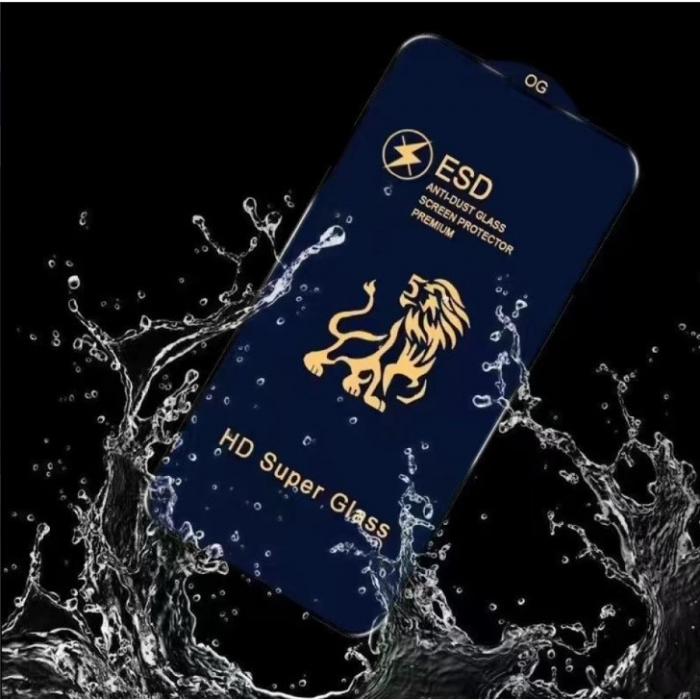 Folie Sticla securizata electrostatica Flippy pentru Samsung A34 5G, Sticla ESD, Top Glass, Anti-static, Negru [7]